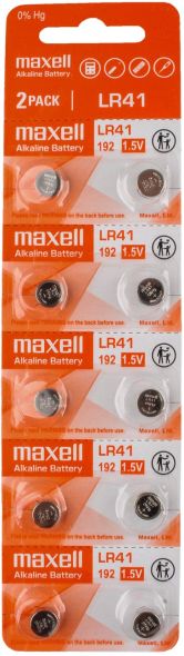 Knopfzelle 1,5V AG3 LR41 10PK Knopfzelle 1,5V AG3 LR41 10PK