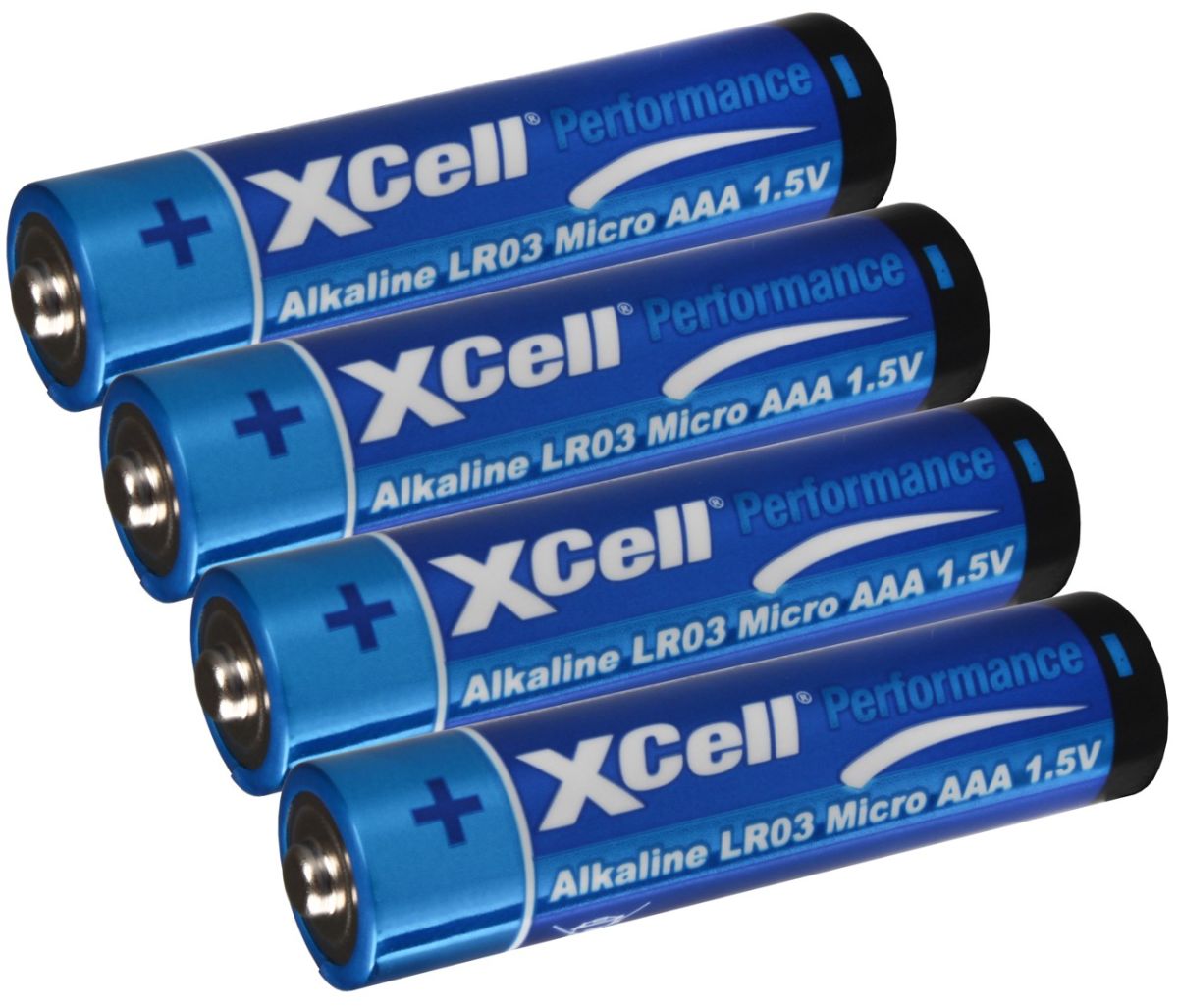 Batterie 1,5V Micro AAA LR03 AAA 4pcs/shrink