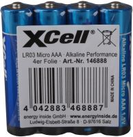 Batterie 1,5V Micro AAA LR03 AAA 4pcs/shrink