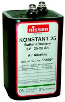 Batterie 6V 25-28Ah Konstant 25