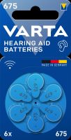 Hörgerätebatterie VARTAHearAidB675Bli6