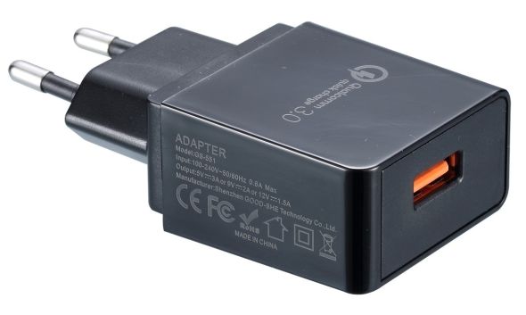 USB Ladeadapter QC3.0 USB-QC3 USB Ladeadapter QC3.0 USB-QC3