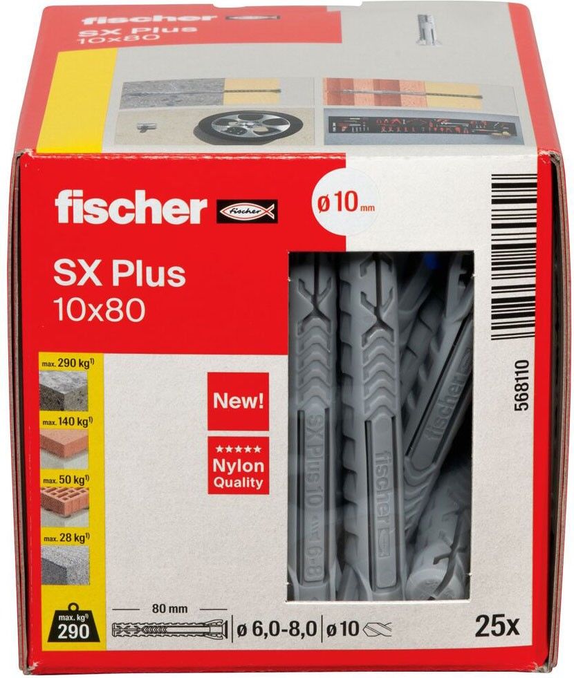 Dübel SX Plus SX Plus 10x80