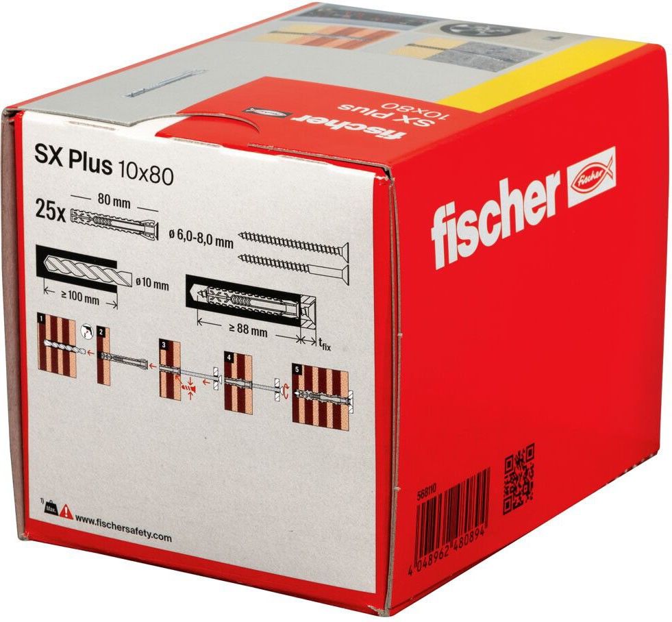 Dübel SX Plus SX Plus 10x80