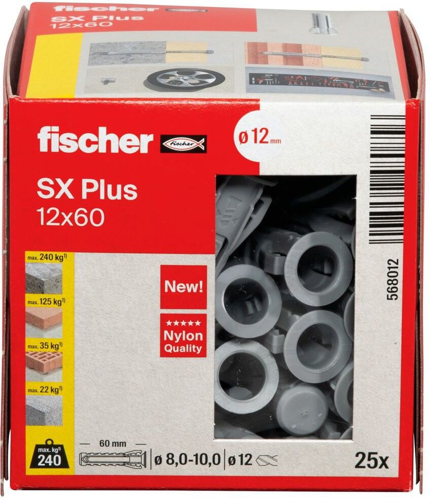 Dübel SX Plus SX Plus 12x60