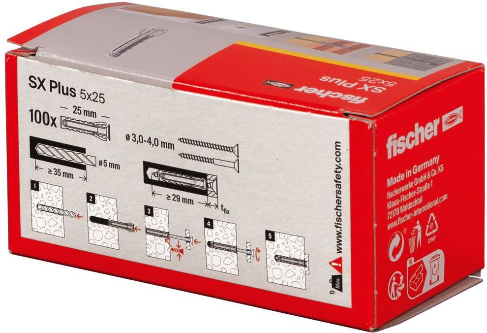 Dübel SX Plus SX Plus 5x25