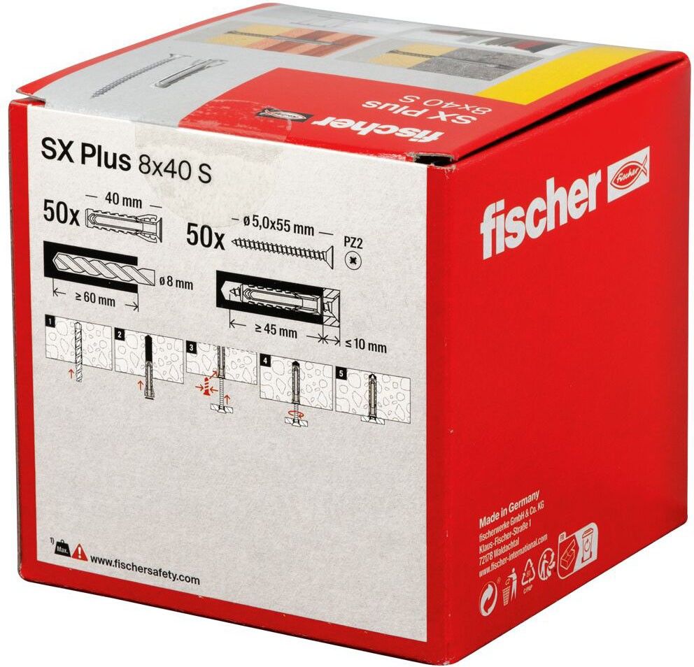 Dübel SX Plus SX Plus 8x40 S