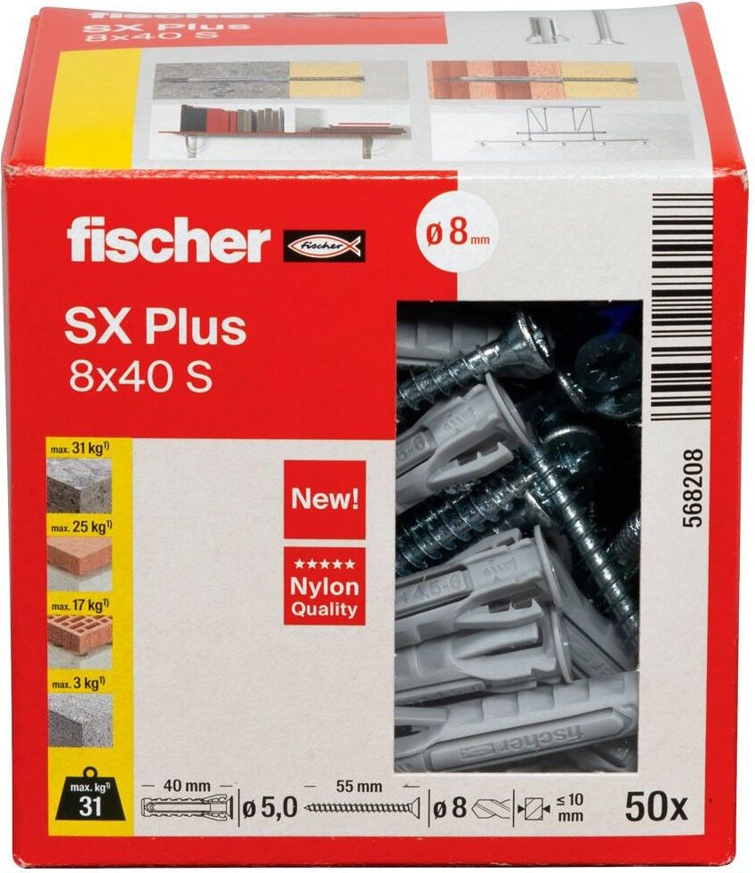 Dübel SX Plus SX Plus 8x40 S
