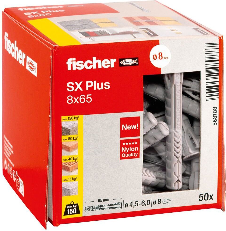 Dübel SX Plus SX Plus 8x65