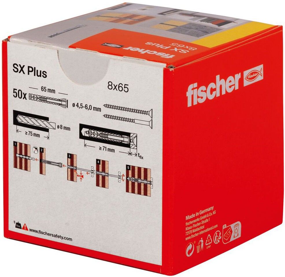 Dübel SX Plus SX Plus 8x65