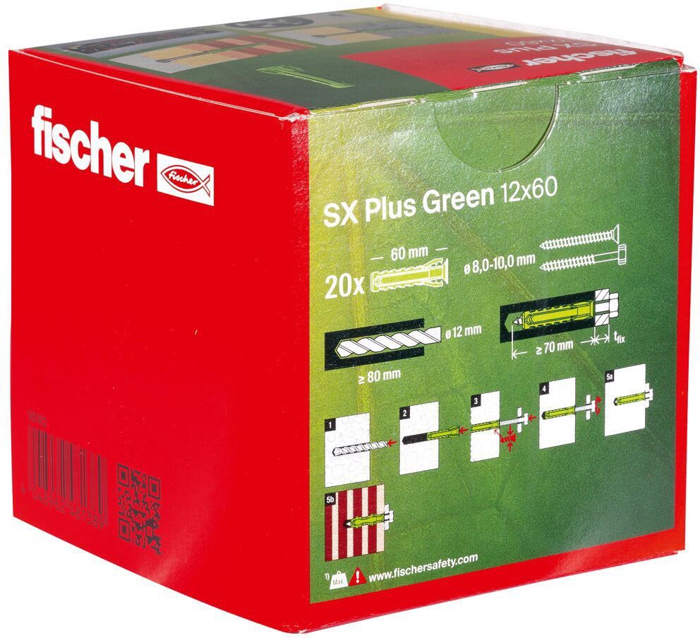 Dübel SX Plus SX Plus Green 12x60