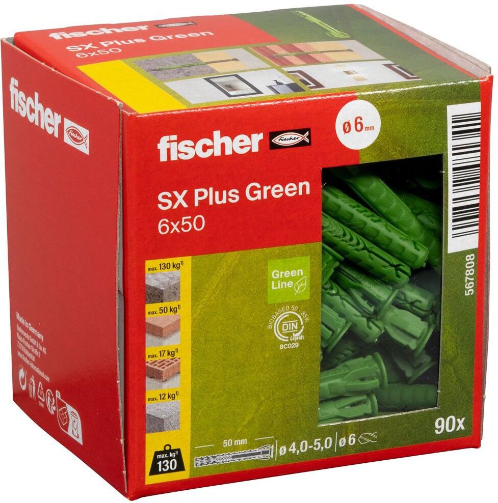 Dübel SX Plus SX Plus Green 6x50