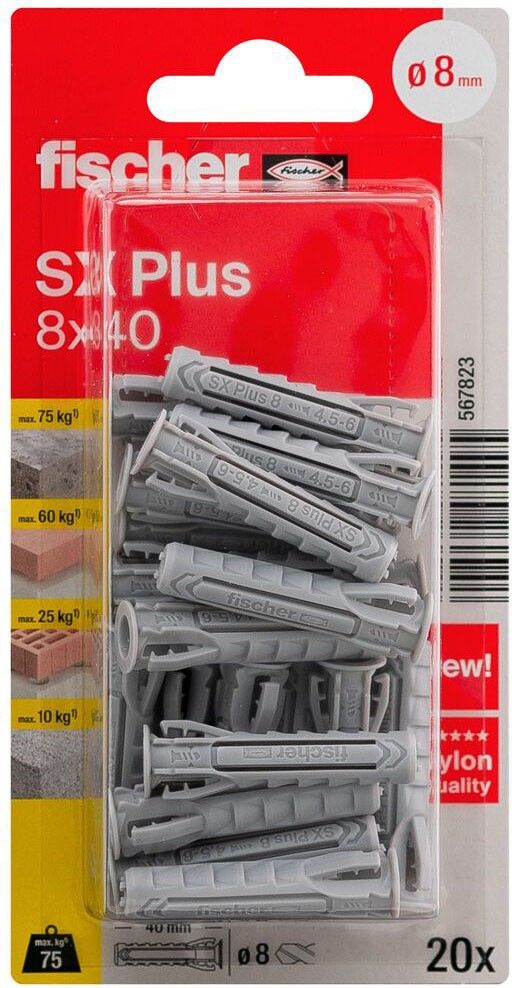 Dübel SX Plus SXPl.8x40K(VE20)