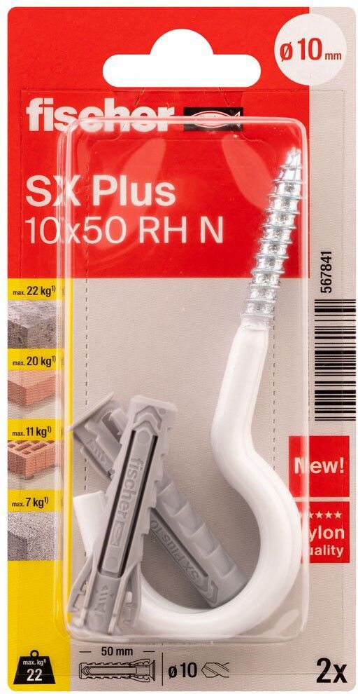 Dübel SX Plus SXPlus10x50RHNK(VE2)