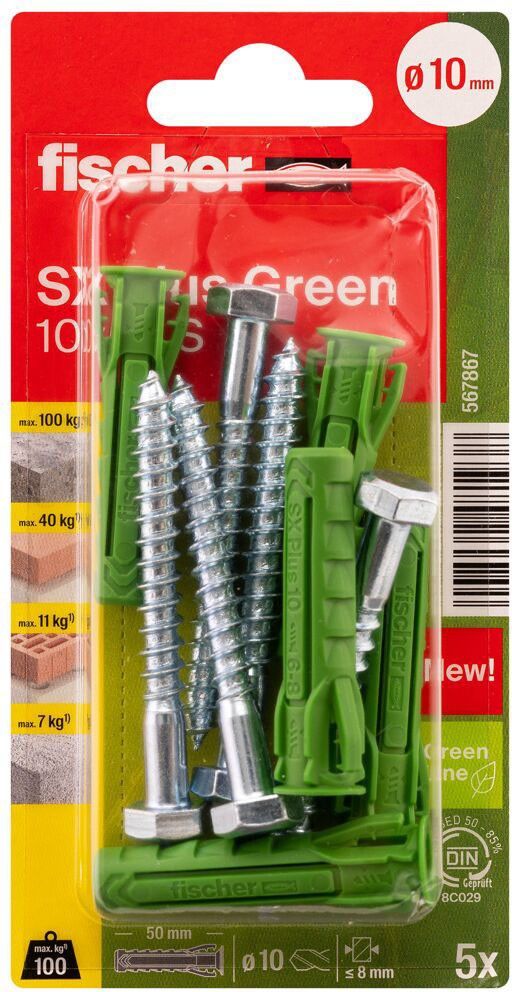Dübel SX Plus SXPlus10x50SK(VE5)