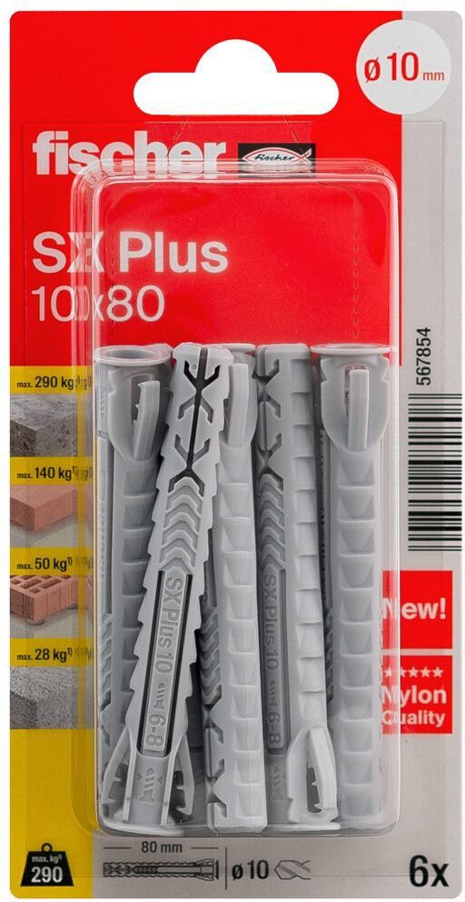 Dübel SX Plus SXPlus10x80K(VE6)