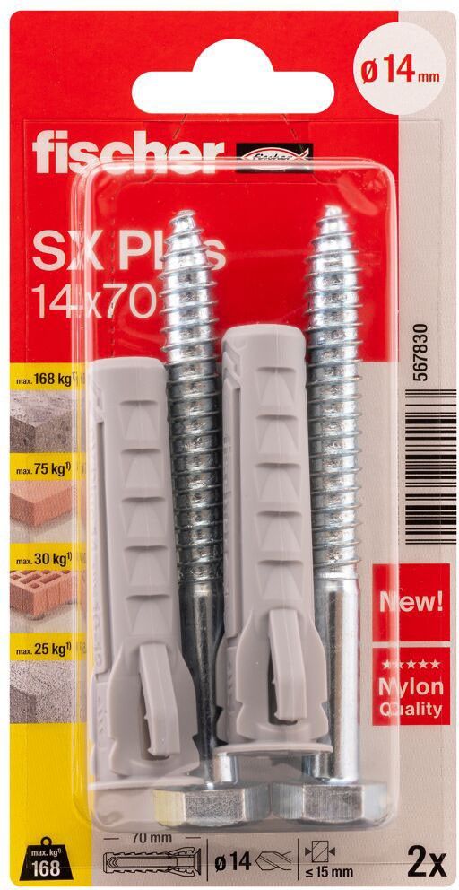 Dübel SX Plus SXPlus14x70SK(VE2)