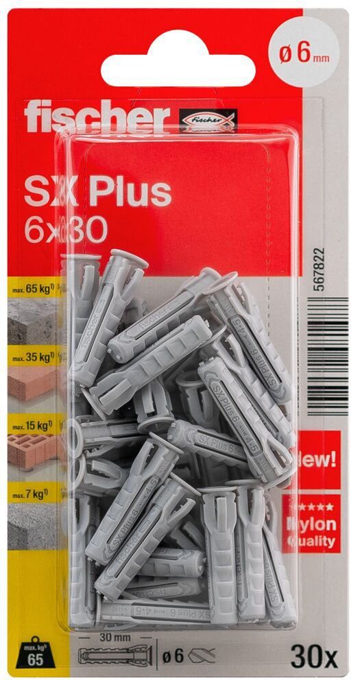 Dübel SX Plus SXPlus6x30K(VE30)