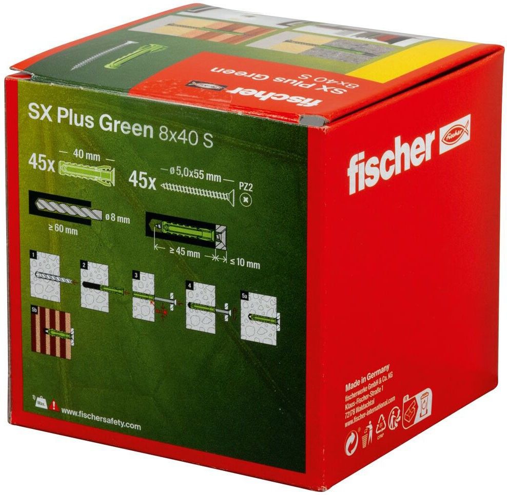 Dübel SX Plus SXPlusGreen8x40S