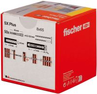 Dübel SX Plus SX Plus 8x65 Dübel SX Plus SX Plus 8x65