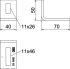 Befestigungswinkel BW 10 FT