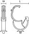 Halteclip IAHC3AH-HIRHS