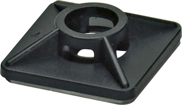 Kabelbindersockel WT-BASE LS HF 6 BK