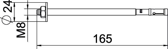 Bolzenanker BZ3 BZ3 8x165/55-110