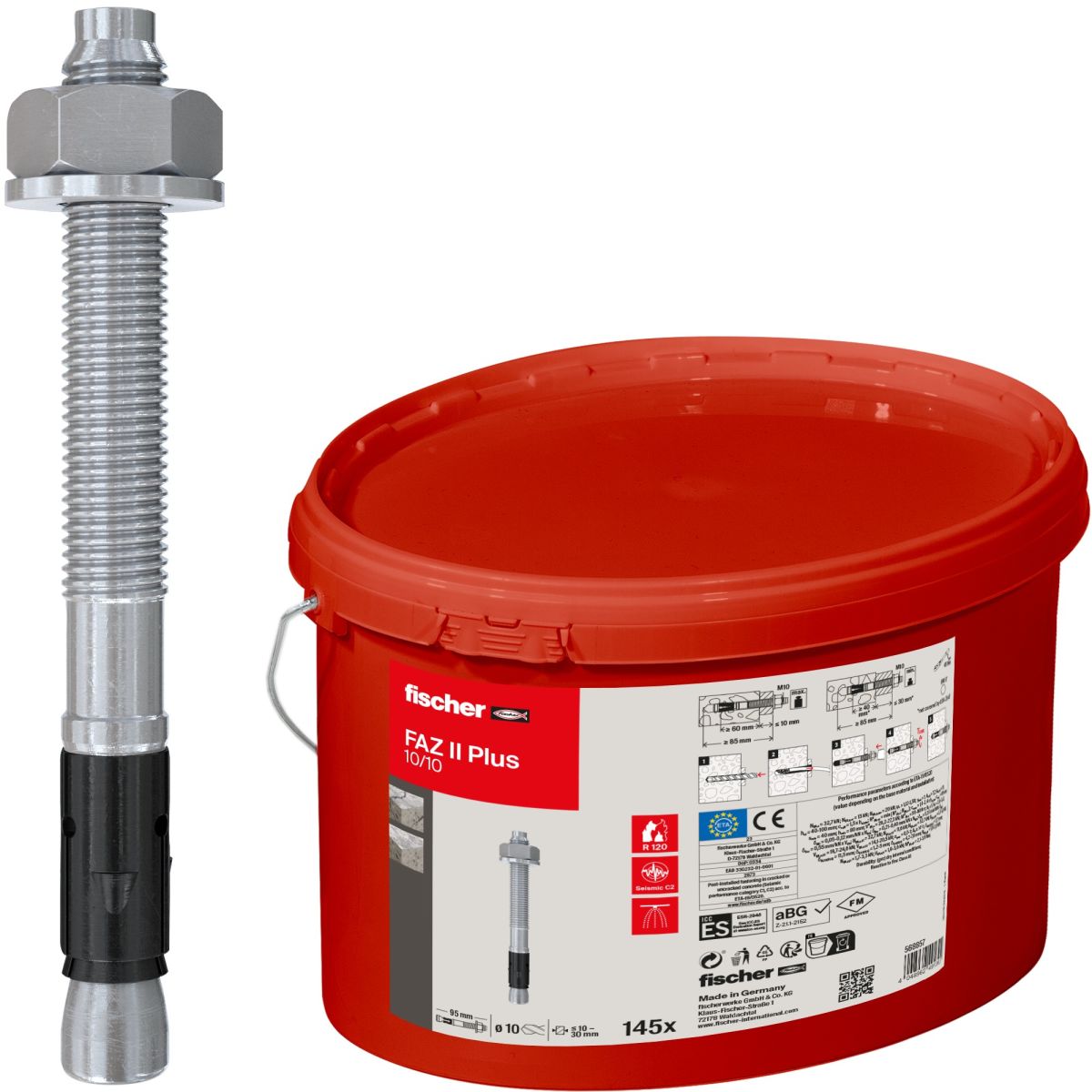 Bolzenanker FAZIIPl10/10(VE145)