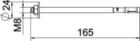 Bolzenanker BZ3 BZ3 8x165/55-110
