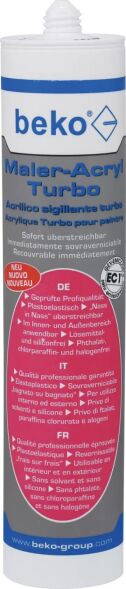 Dichtstoff Maler-AcryL 230 300 010 310 ml weiß Dichtstoff Maler-AcryL 230 300 010 310 ml weiß