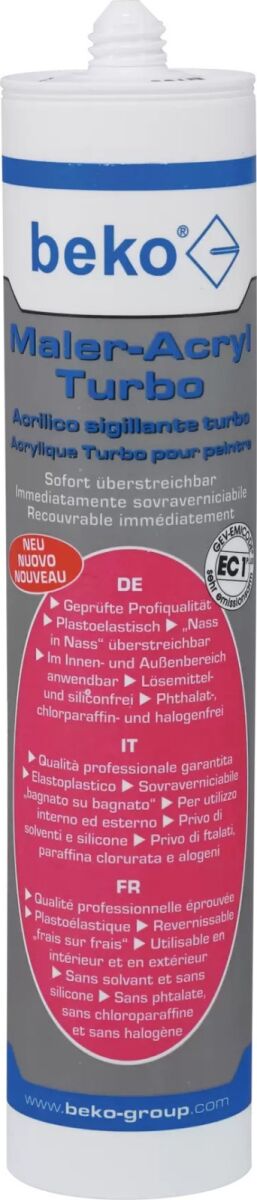 Dichtstoff Maler-AcryL 230 300 010 310 ml weiß Dichtstoff Maler-AcryL 230 300 010 310 ml weiß