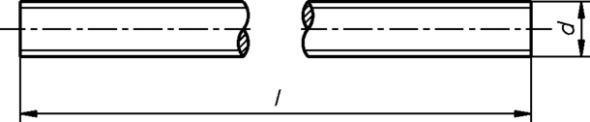 Gewindebolzen Form A (1m) 1620/000/99 24