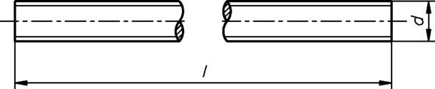 Gewindebolzen Form A (1m) 1620/000/99 24