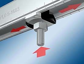 Hammerkopfschraube FHS CLIX 10x100