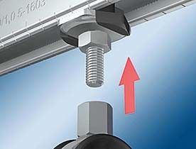 Hammerkopfschraube FHS CLIX 10x60