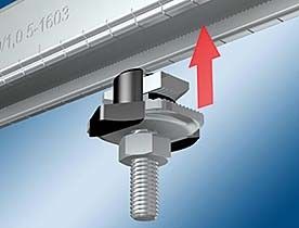 Hammerkopfschraube FHS CLIX 8x60