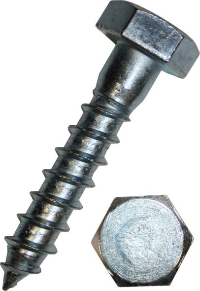 Sechskant-Holzschraube 0008/001/01 16x300 Sechskant-Holzschraube 0008/001/01 16x300