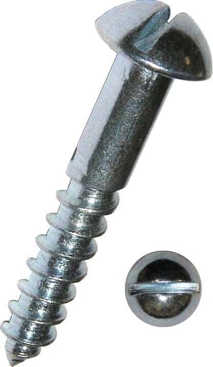 Halbrund-Holzschraube 0510/001/02 2x16 Halbrund-Holzschraube 0510/001/02 2x16