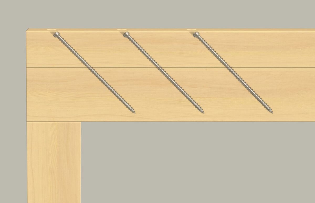 Holzschraube 10,0x500 BC 25