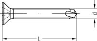 JD-23 Fensterbauschraube 6507/198/01 4x13