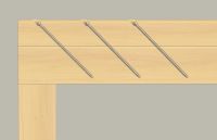 Holzschraube 8,0x160 BC 50