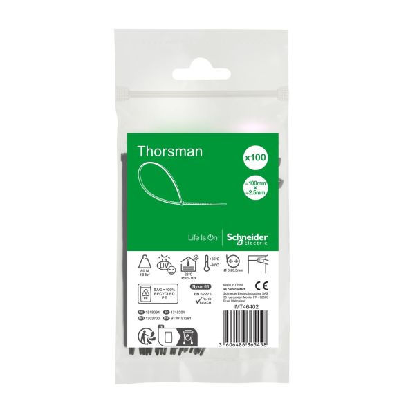 Kabelbinder Thorsman IMT46402 Kabelbinder Thorsman IMT46402