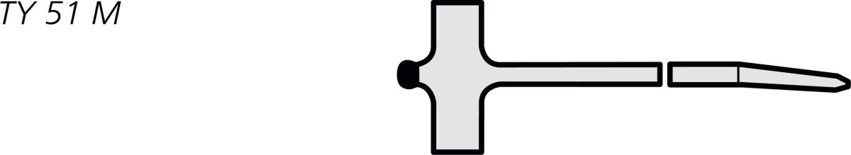 KABELBINDER TY-RAP TY 51 M 61716020