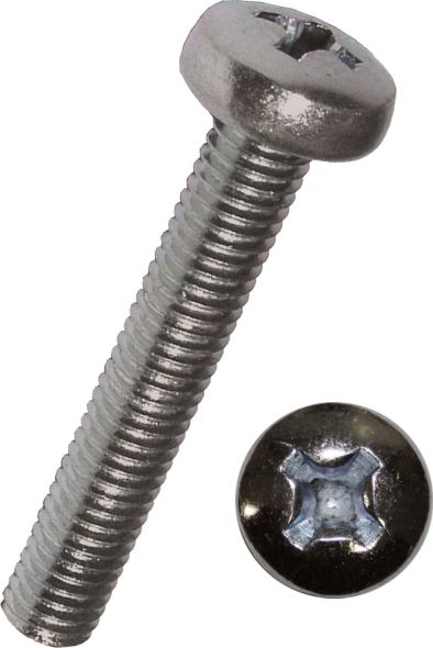 Linsenschraube 3421/000/02 4x25