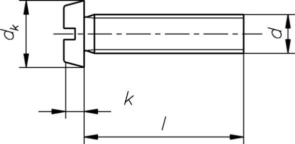 Zylinderschraube 3900/000/01 4x25
