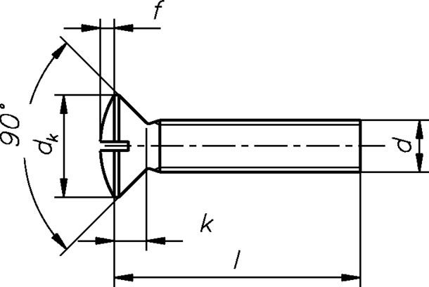 Linsensenkschraube 3910/000/01 4x20