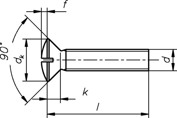 Linsensenkschraube 3910/000/01 4x20