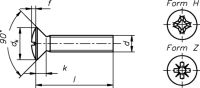 Linsensenkschraube A2 3379/000/01 6x35