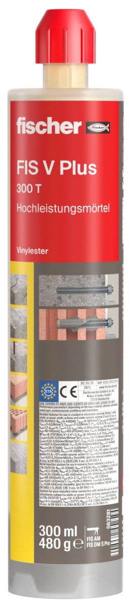 Hochleistungsmörtel FIS VPlus300T(VE300)